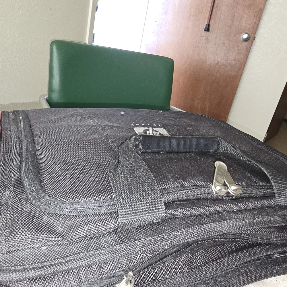 HP Black Laptop Bag with Shoulder Strap
